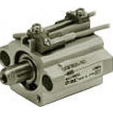 SMC Linear Compact Cylinders CQ2-Z C(D)QP2B, Compact Cylinder, Single Acting, Single Rod, Axial Piping